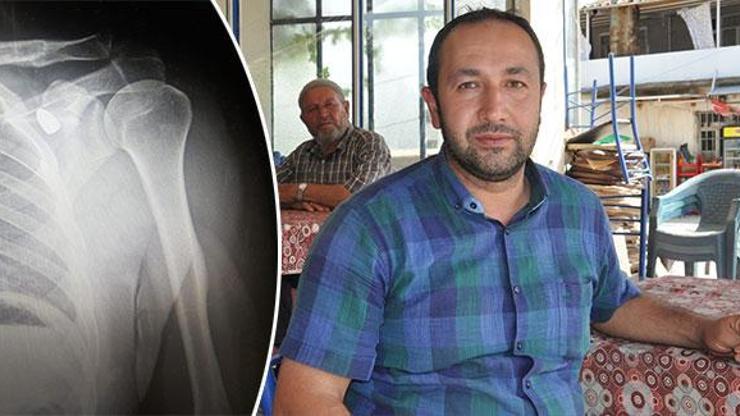 Çay bahçesinde otururken aniden yere yığıldı