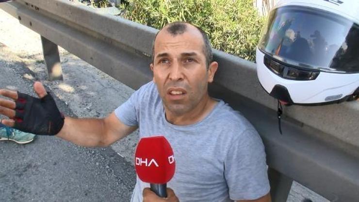 Esenlerde motosiklete çarpan otomobil sürücüsü kaçtı