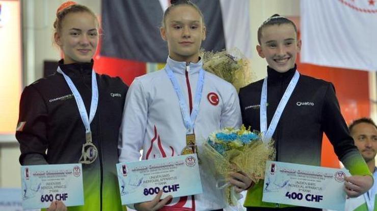 Artistik Cimnastik Dünya Kupasında şampiyon Türkiye
