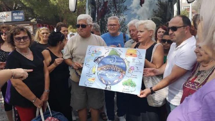 Marmara Adası Yunanistalı konukları ağırladı