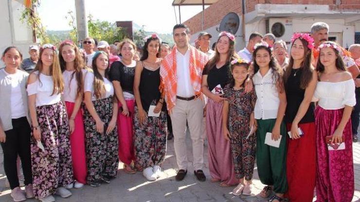 Mendereste üzüm festivali coşkusu