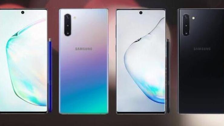 Samsungdan Galaxy Note 10a yeni tasarım