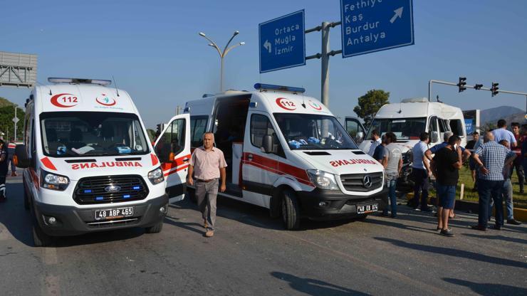 Dalamandaki trafik kazasından acı haber