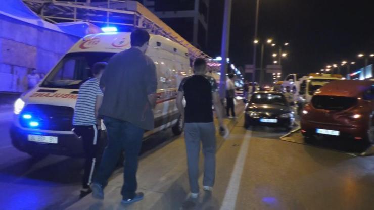 D-100 Karayolunda zincirleme trafik kazası: 4 yaralı