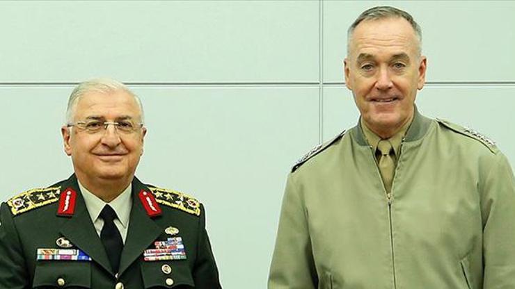 Son dakika... Genelkurmay Başkanı Güler ABDli mevkidaşı ile görüştü