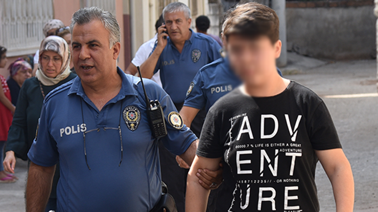 Babasını öldüren liseli tutuklandı