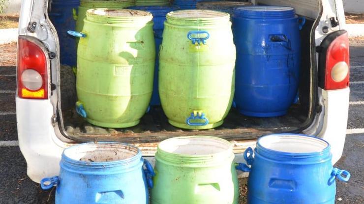 Keşanda 300 kilo deniz patlıcanı el geçirildi