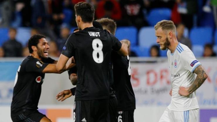 Slovan Bratislava 4-2 Beşiktaş MAÇ ÖZETİ