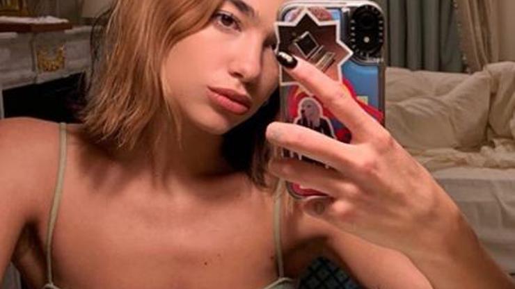 Dua Lipa saçlarını kestirdi, sarıya boyattı