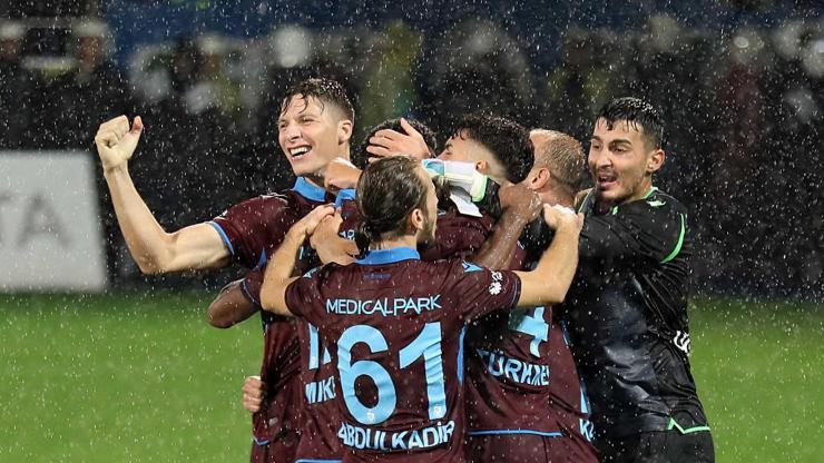 Trabzonspor galibiyeti 90da aldı