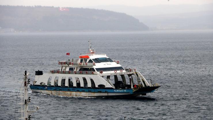 Gökçeada’ya bazı feribot seferleri iptal edildi