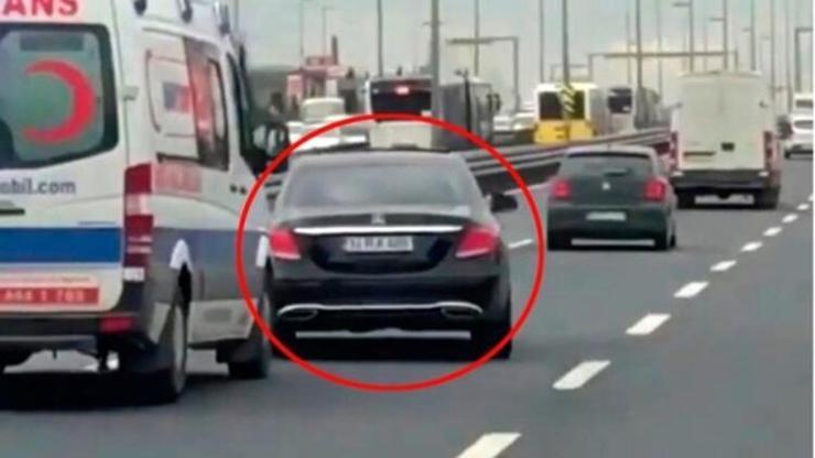 Ambulansa yol vermeyen sürücünün cezası belli oldu