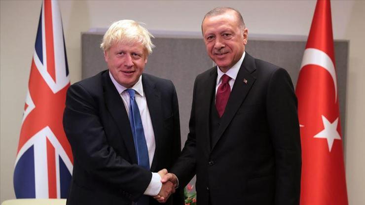 Cumhurbaşkanı Erdoğan, Boris Johnson ile telefonda görüştü