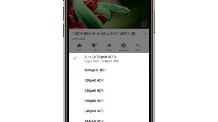 YouTube HDR özelliği iPhone 11 ailesine eklendi