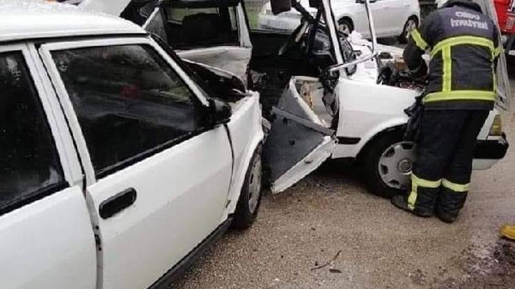 Ordu’da iki otomobil çarpıştı: 1 ölü, 2 yaralı