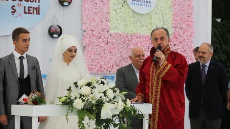 34 çift aynı anda dünyaevine girdi