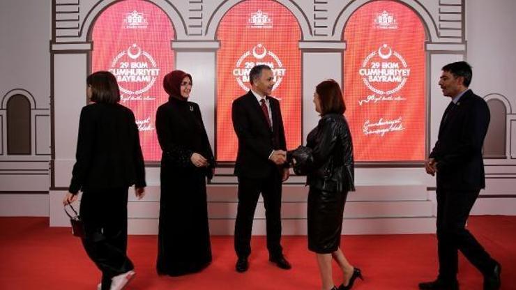 İstanbulda Cumhuriyet Bayramı Kabul Töreni...