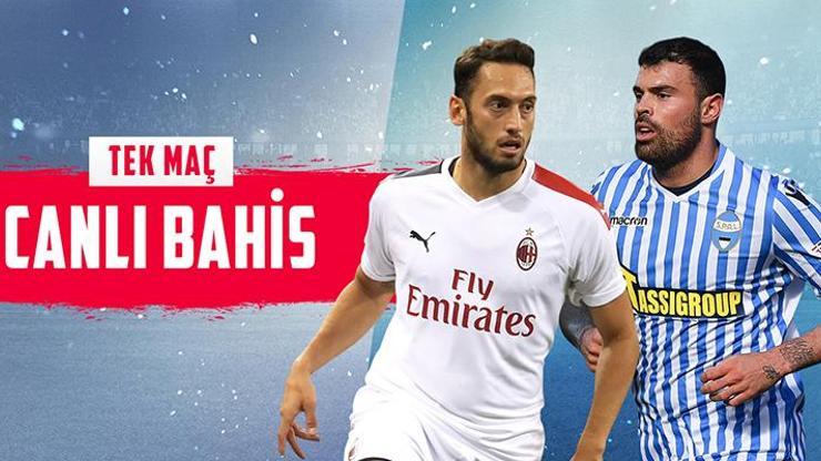 Milan-SPAL maçına Misli.comda CANLI OYNA