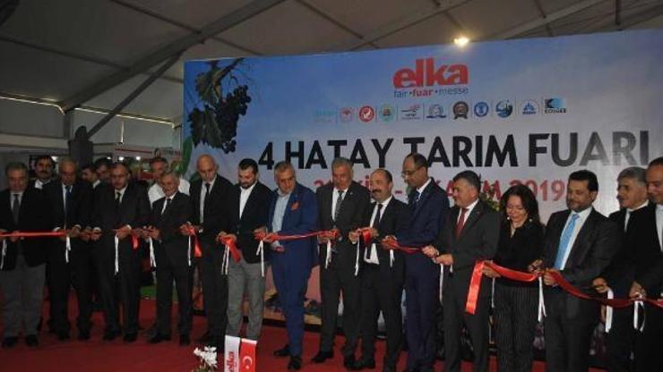 Hatay’da Tarım Fuarı açıldı