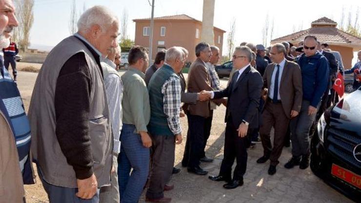 Vali Şimşekten Bor ilçesi köylerine ziyaret