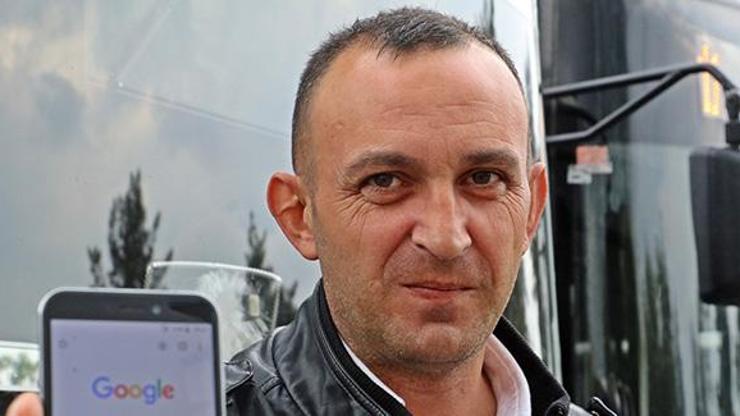 Dürüst şoförün ‘Googlea sitemi: Salak şoför yazınca ben çıkıyorum