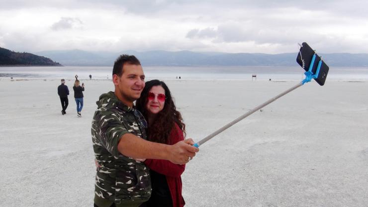 Salda Gölüne sonbahar ziyareti başladı