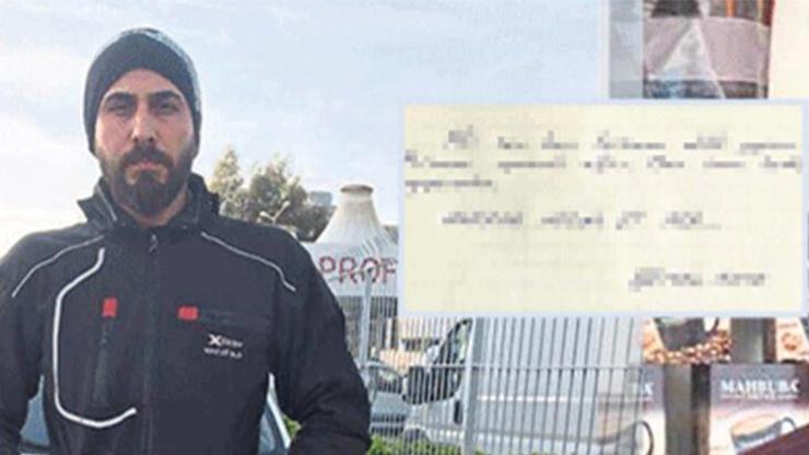 Cebinden çıkan not hayat kurtardı