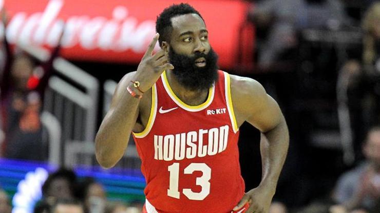 Harden 44 sayı attı Rockets kazandı