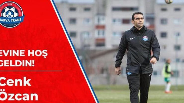 Cenk Özcan Estonya kulübü Narva Transı çalıştıracak
