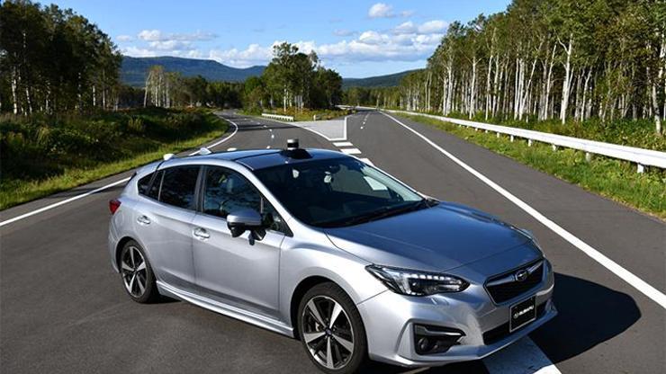 Subaru da otonom sürüşte