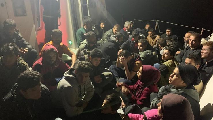 Mersinde 52 düzensiz göçmen yakalandı