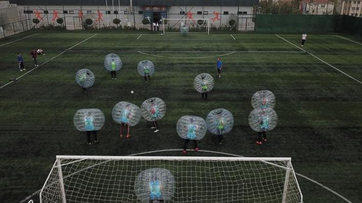 Balon Futbolu turnuvasında çekişmeli final