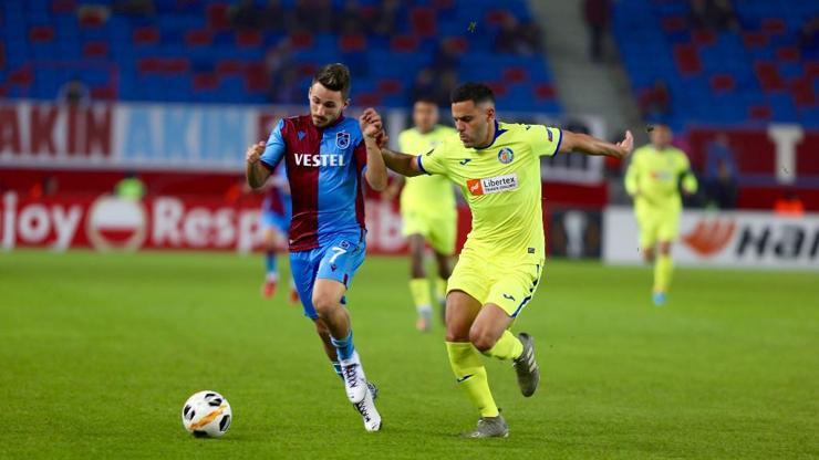 Trabzonspor sahasında Getafeye kaybetti