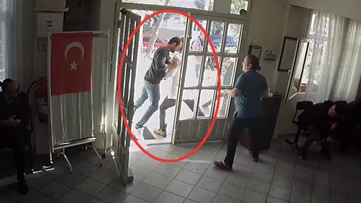 Doktora kafa atan saldırgan yakalandı