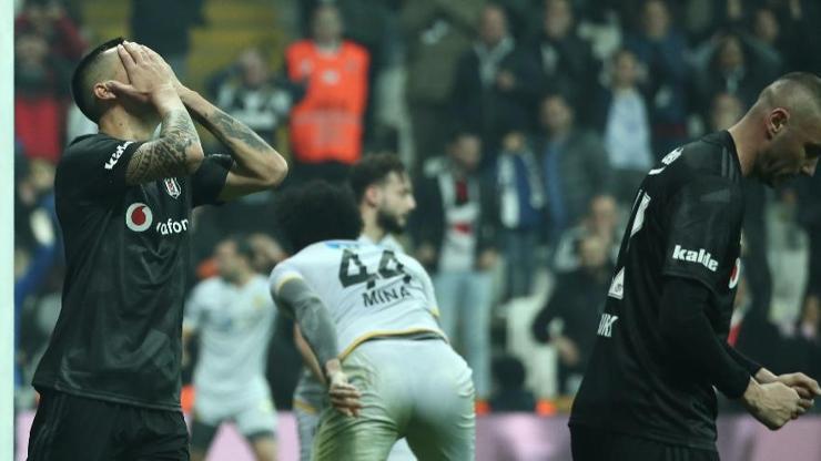 Süper Ligde Beşiktaş da kaybetti