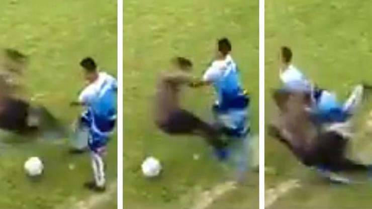 Sevgilisiyle birlikte olan rakibinin kariyerini bitiriyordu