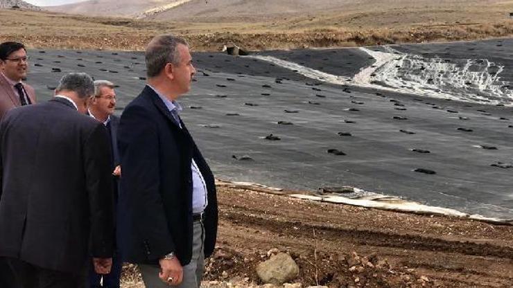 Bor Kılavuz Göleti, su tutmaya başladı