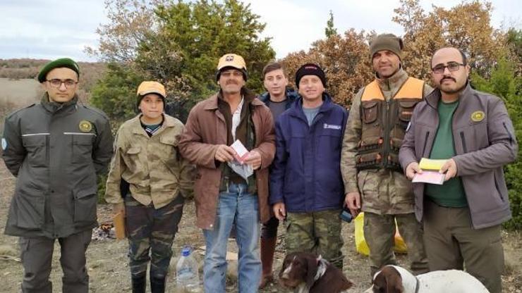 Afyonkarahisarda avcılar denetlendi