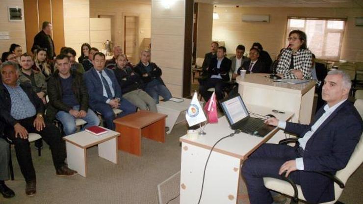Erdemli’de gıda üreticileri bilgilendirildi
