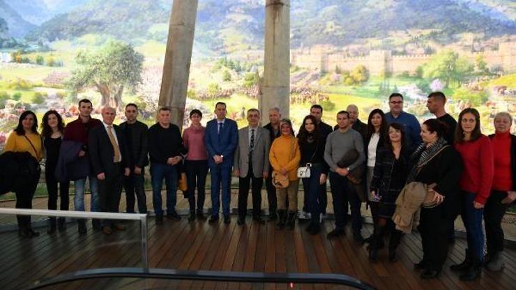 Makedon heyet, Osmangazi Belediyesinin projelerini inceledi