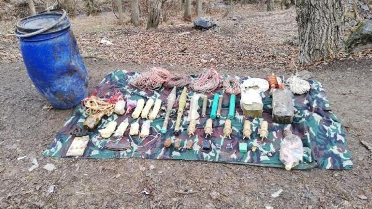 Şemdinlide PKK mühimmatı ele geçirildi