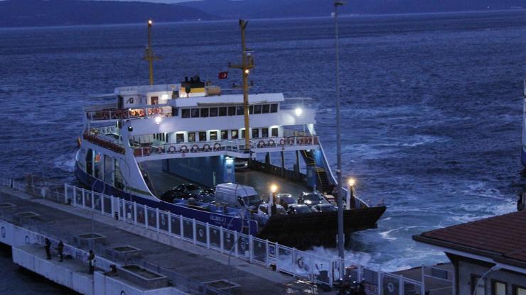 Bazı feribot seferleri iptal edildi