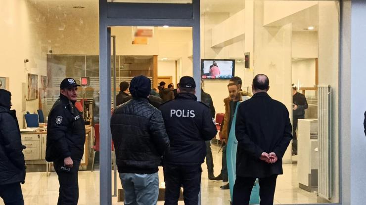 Silahla banka soydu, çıkarken bomba bıraktı