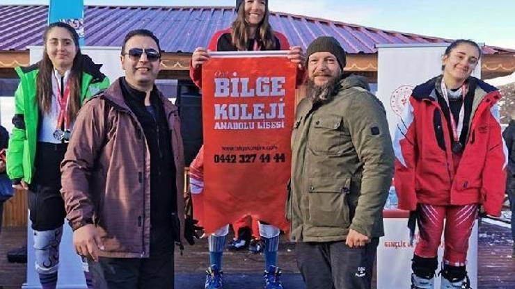 Öğrenciler Palandökende yarıştı