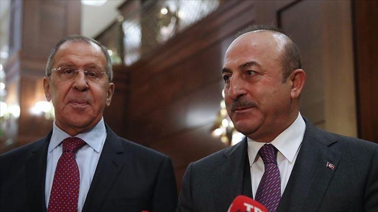 Çavuşoğlu ile Lavrov görüştü