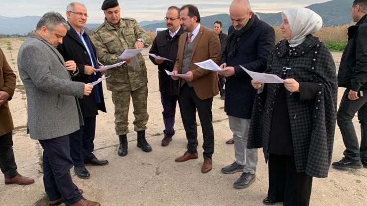 Yerli otomobil fabrikasının kurulacağı alanda inceleme