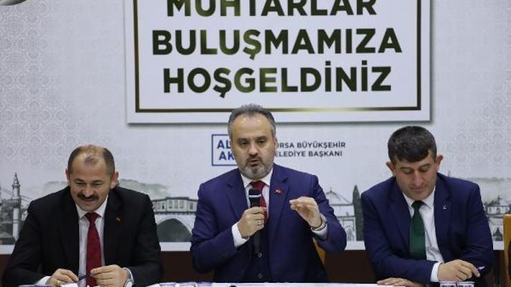Başkan Aktaş, Orhanelide muhtarlarla buluştu