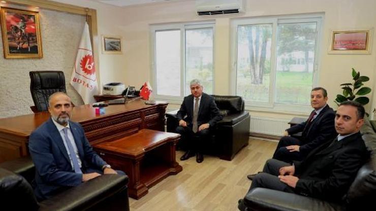 Vali Doğan BOTAŞ’ı ziyaret etti