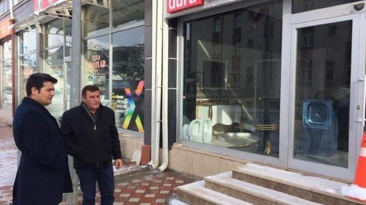 Kaymakam Sayından esnaf ziyareti