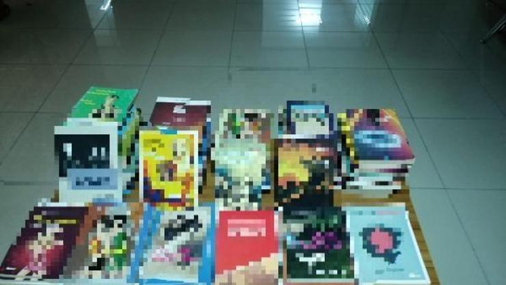 Malatyada 95 bandrolsüz kitap ele geçirildi
